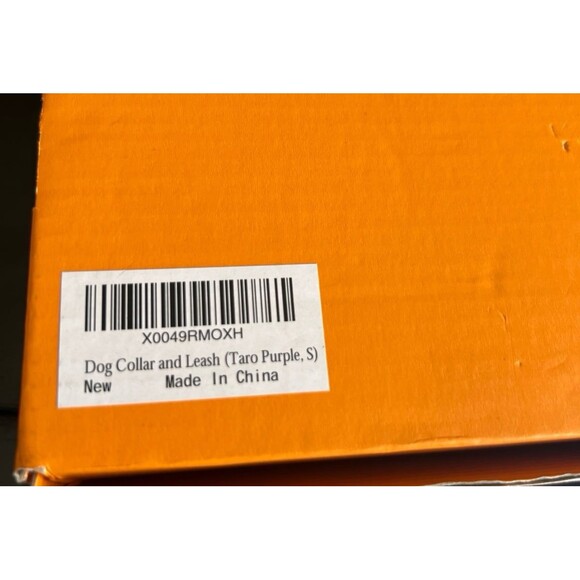 SOCOWVAKA dog collar with leash and free gift of wooden photo frame - Picture 2 of 6